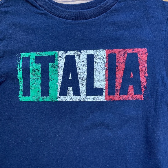 Children's Place Kids Italia Graphic T-Shirt Size 5/6 - Picture 3 of 9